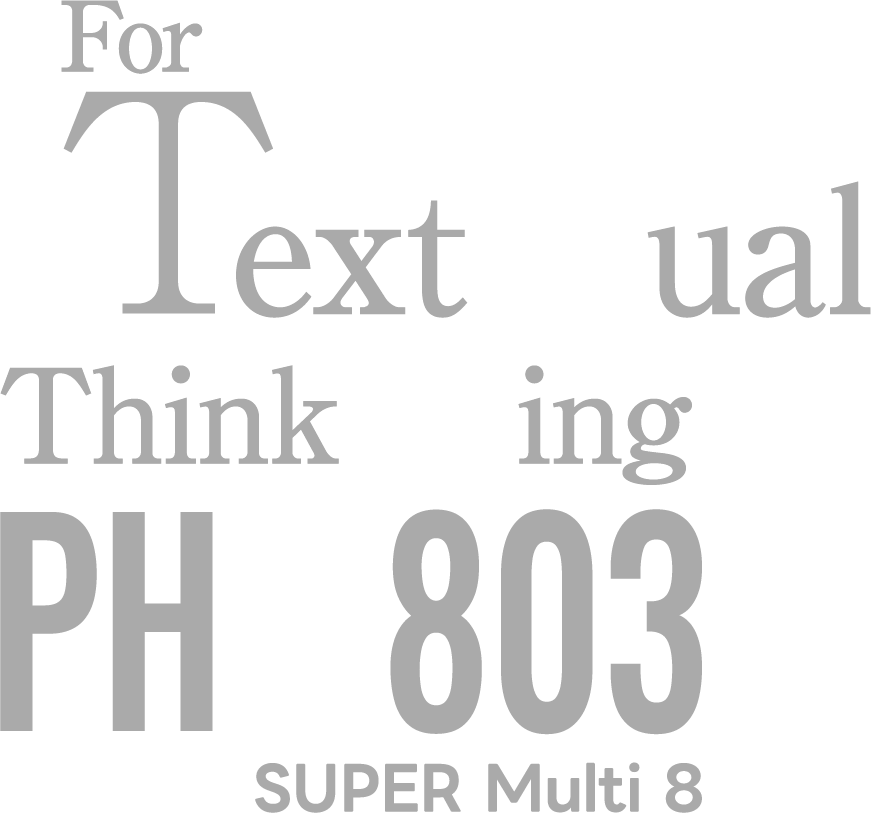 Text Thinking PH803 SUPER Multi 8